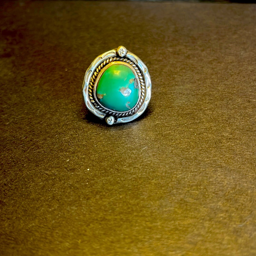 Southwestern Vintage Turquoise Ring
